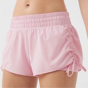 offline by aerie pink shorts